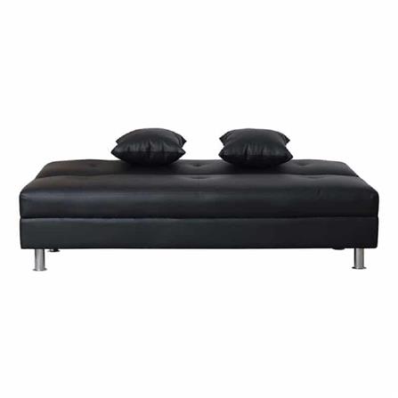 โซฟาเบด AS FURNITURE FABIEN PVC สีดำ_1