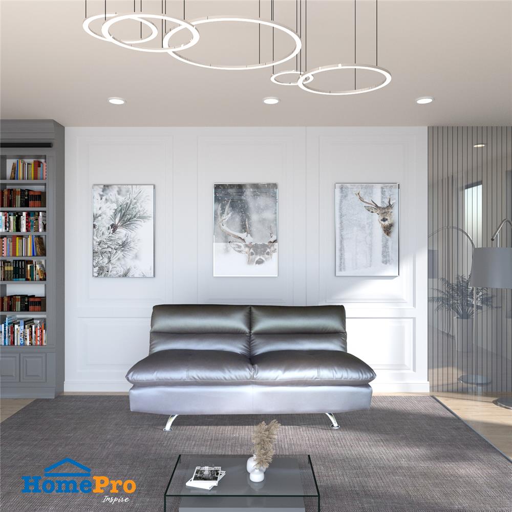 โซฟาเบด FURDINI ROLANDA PU สีน้ำตาลเข้ม