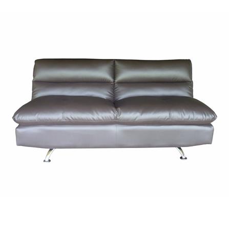 โซฟาเบด FURDINI ROLANDA PU สีน้ำตาลเข้ม_1