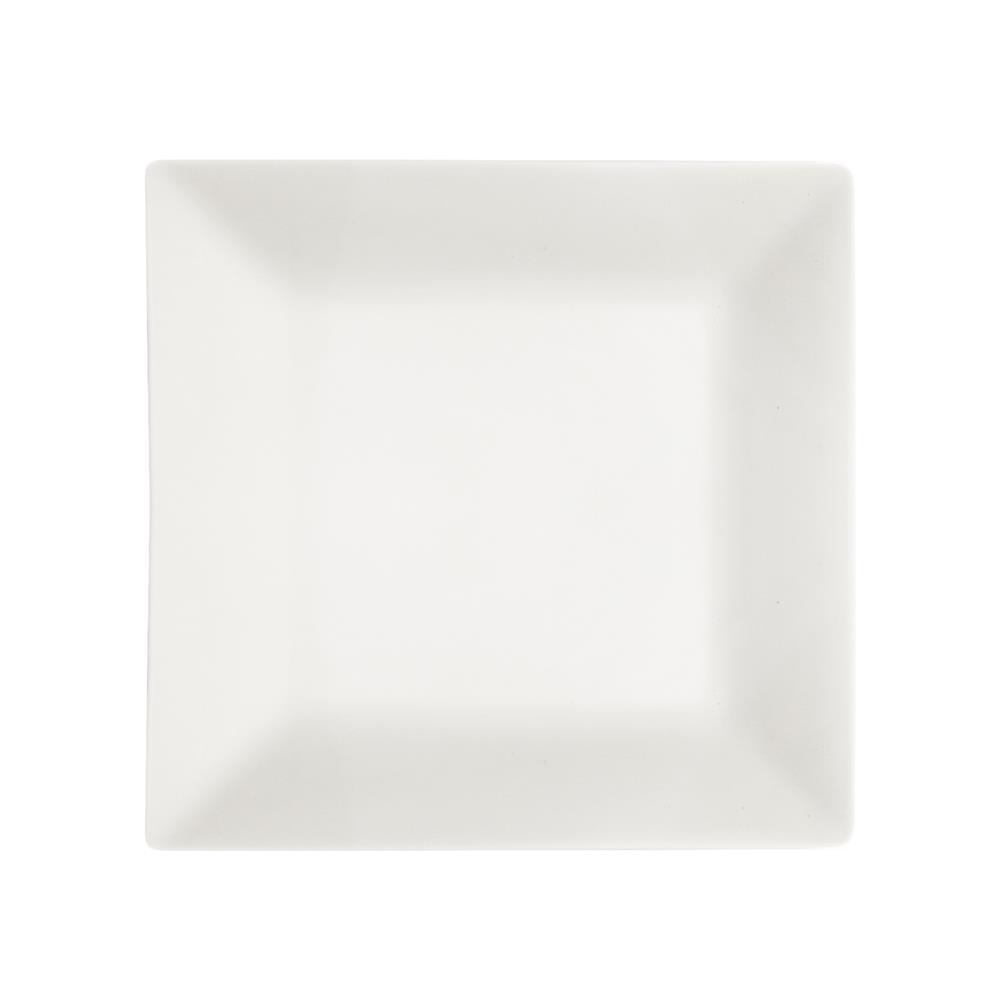 จานเหลี่ยม PORCELAIN 10.5 นิ้ว KECH SNOW