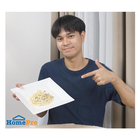 จานเหลี่ยม PORCELAIN 10.5 นิ้ว KECH SNOW_4