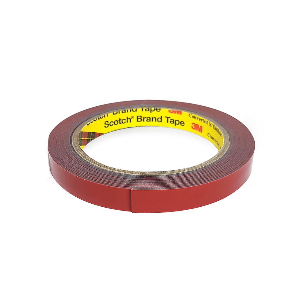 เทปกาว 2 หน้า แรงยึดติดสูง 3M สำหรับรถยนต์ 12 มม. x 4 ม.