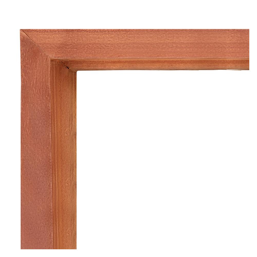 วงกบไม้เนื้อแข็งย้อมสี N999 80X200 ซม. สีธรรมชาติ