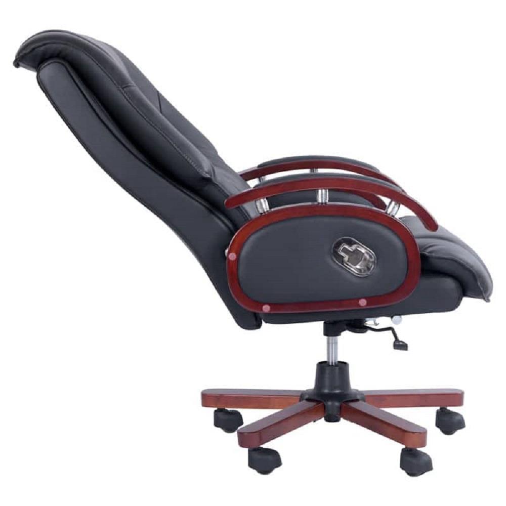 เก้าอี้สำนักงาน AS FURNITURE ATOM สีดำ