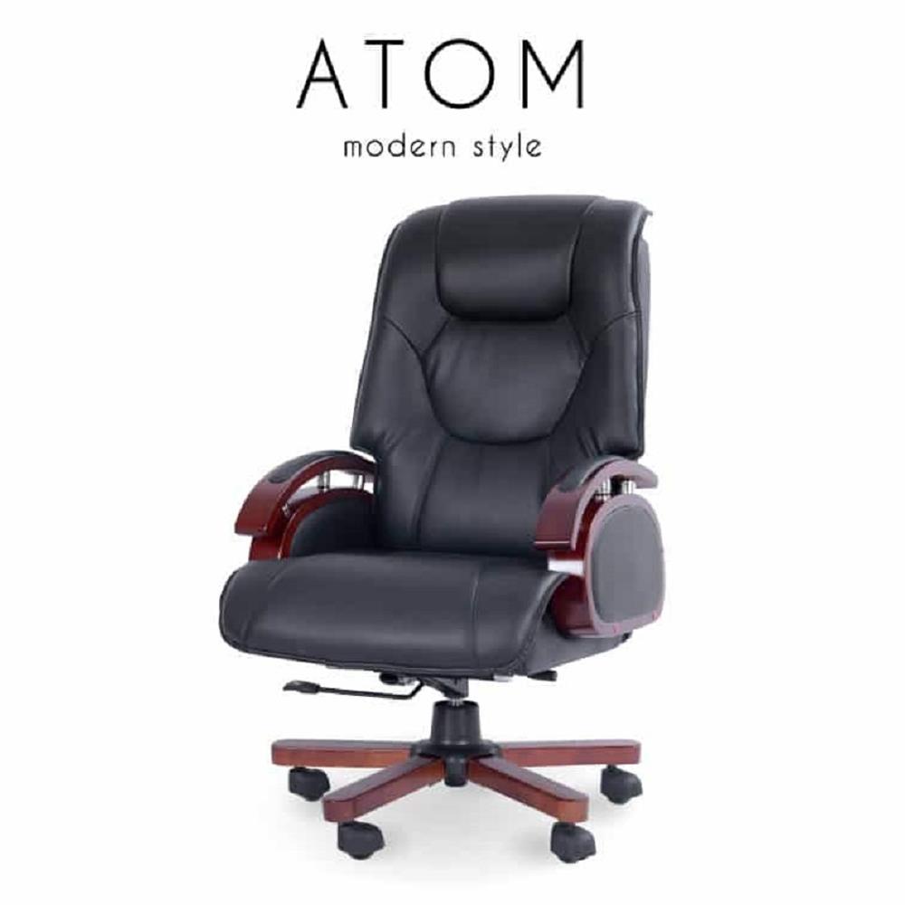 เก้าอี้สำนักงาน AS FURNITURE ATOM สีดำ