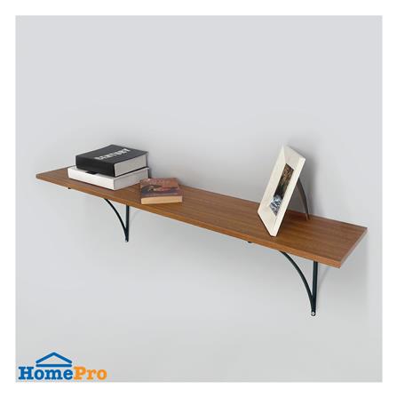 แผ่นชั้นไม้เมลามีน STACKO 120X24X1.6 ซม. ASIAN TEAK_3