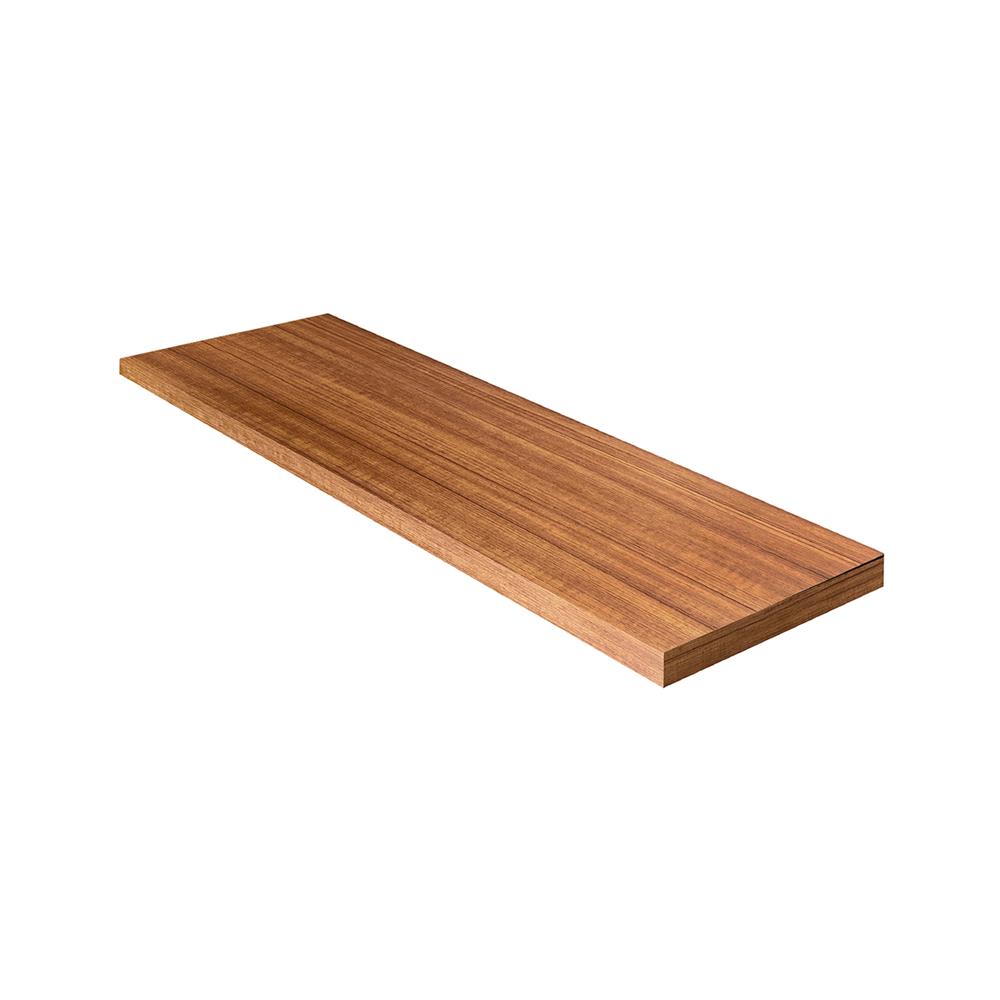 แผ่นชั้นไม้เมลามีน STACKO 80X24X1.6 ซม. ASIAN TEAK_1