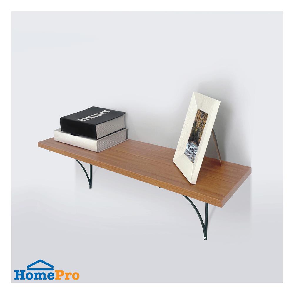 แผ่นชั้นไม้เมลามีน STACKO 80X24X1.6 ซม. ASIAN TEAK