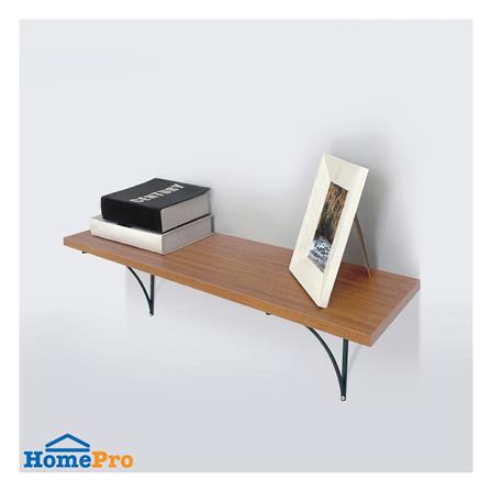 แผ่นชั้นไม้เมลามีน STACKO 80X24X1.6 ซม. ASIAN TEAK_3