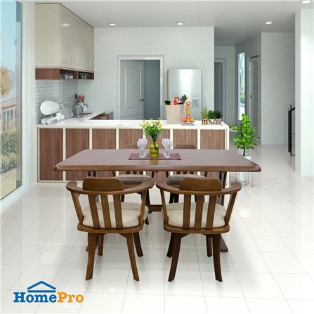 ชุดโต๊ะอาหาร 4 ที่นั่ง FURDINI MAYKALA สีน้ำตาลเข้ม_5