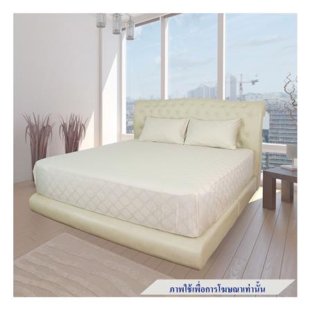 ชุดผ้าปูที่นอน 3.5 ฟุต 2 ชิ้น SYNDA PATIOLA สี CREAM