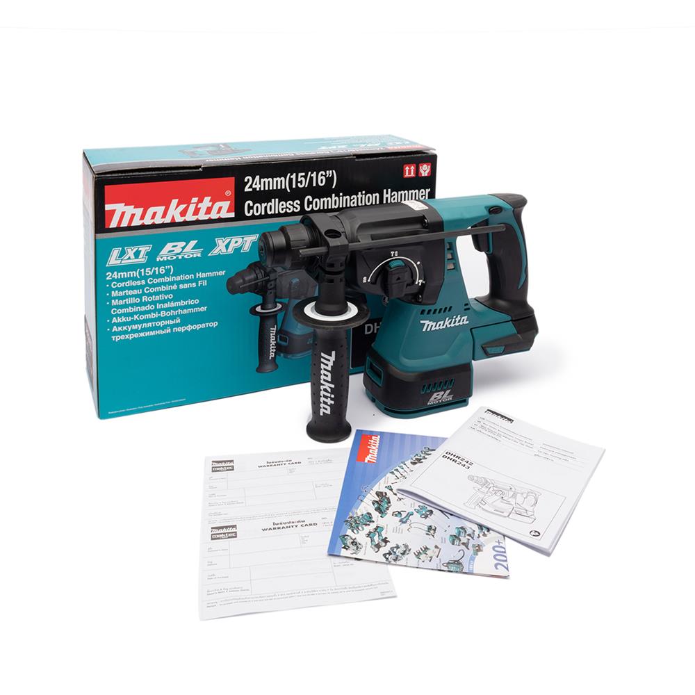 สว่านโรตารี่ไร้สาย (เฉพาะตัวเครื่อง) MAKITA M011-DHR242Z 24 มม. 18 โวลต์