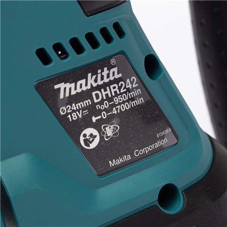 สว่านโรตารี่ไร้สาย (เฉพาะตัวเครื่อง) MAKITA M011-DHR242Z 24 มม. 18 โวลต์_3