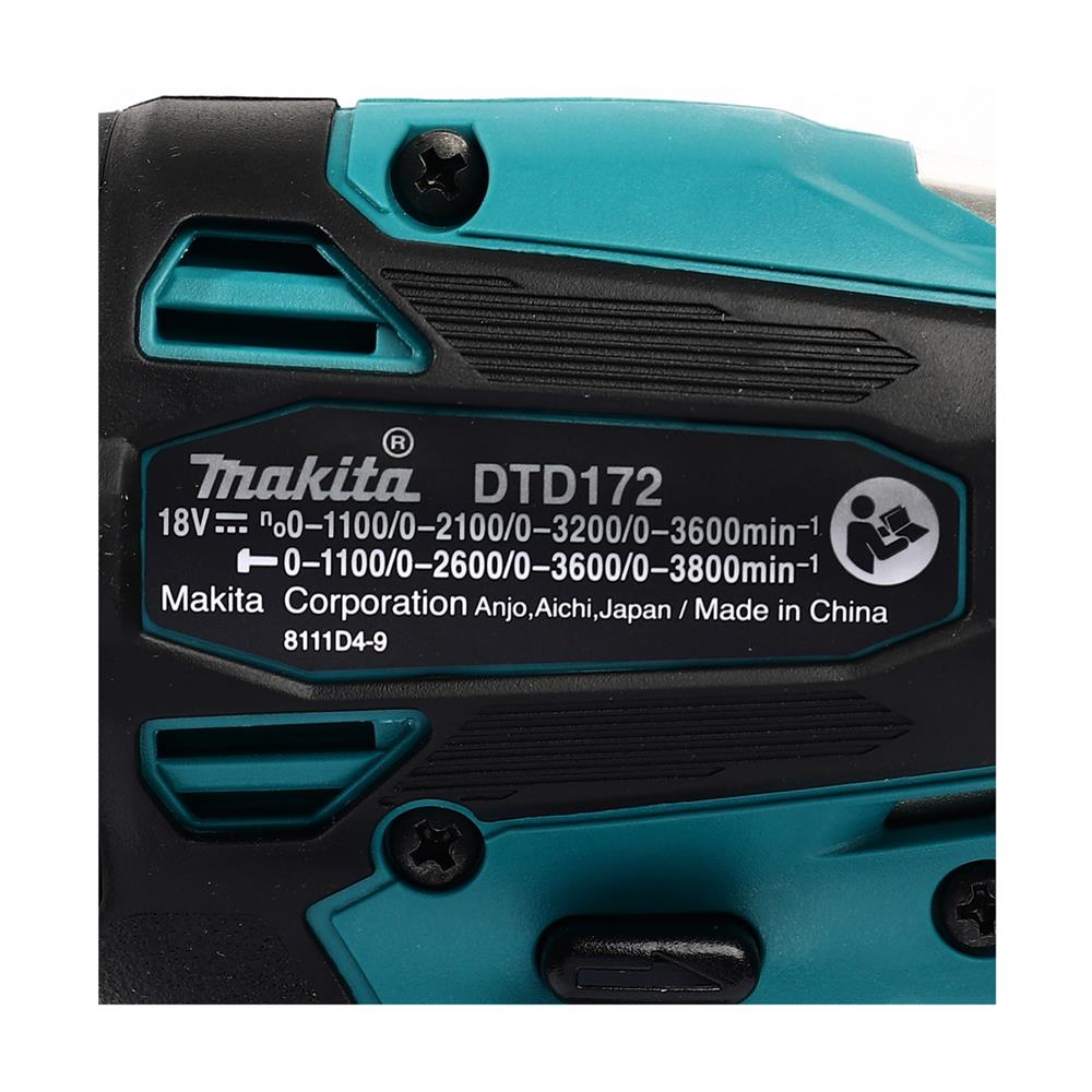 สว่านไร้สาย (เฉพาะตัวเครื่อง) MAKITA M011-DTD172Z 18 โวลต์