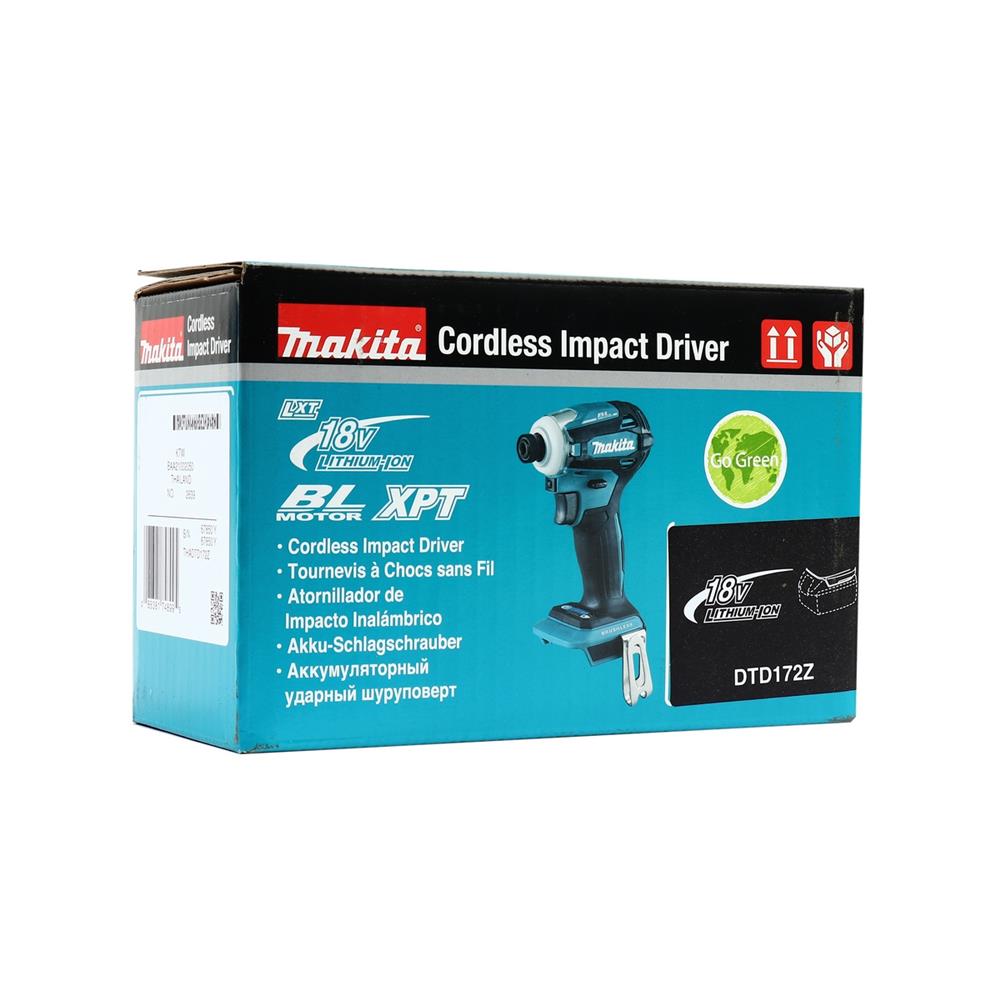 สว่านไร้สาย (เฉพาะตัวเครื่อง) MAKITA M011-DTD172Z 18 โวลต์