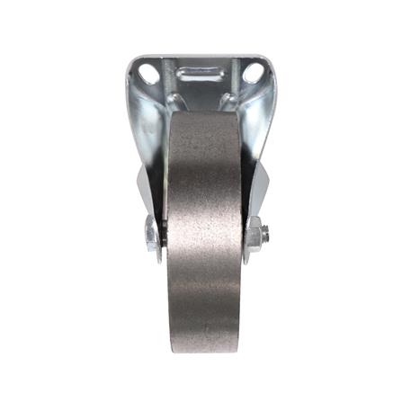 ลูกล้อเหล็ก DEXZON แป้นตาย ไม่มีเบรก 5 นิ้ว สีเทา_2