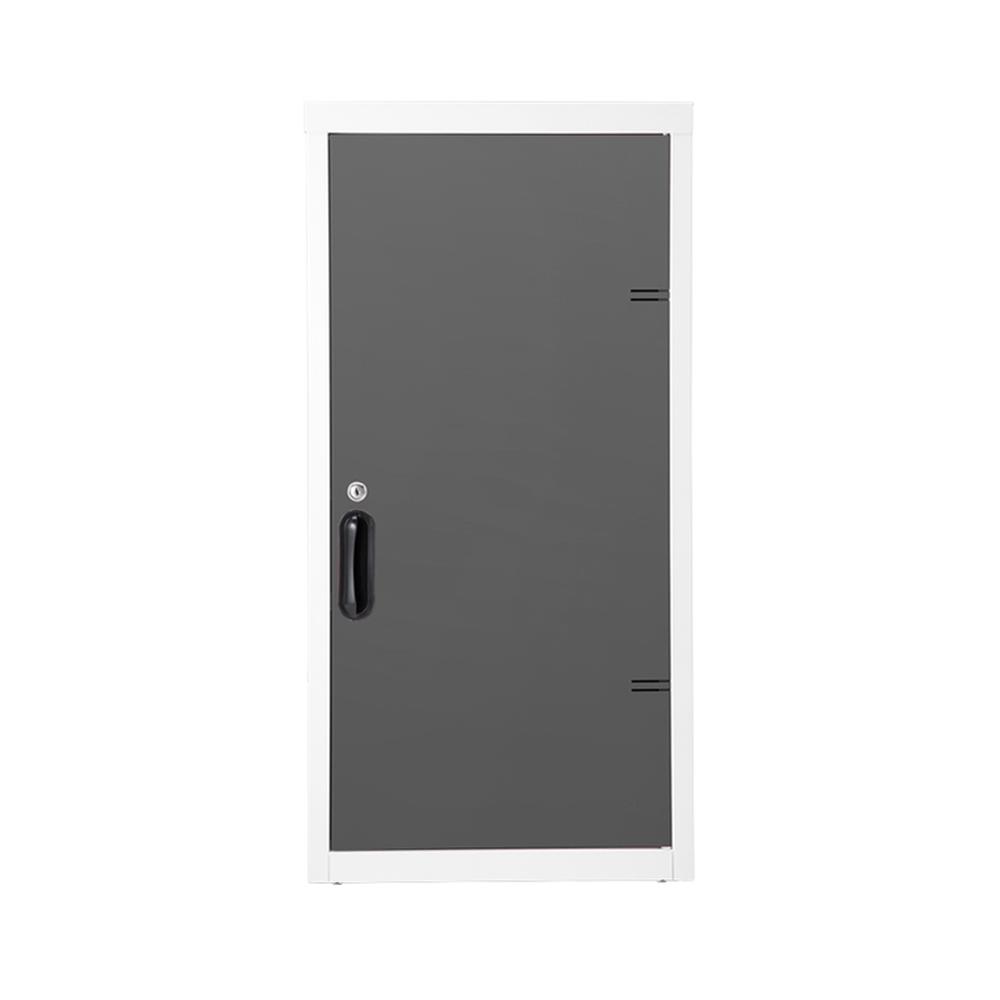 ตู้เหล็กบานเปิดทึบ KIOSK UDB-1 G1 สีขาว/เทา