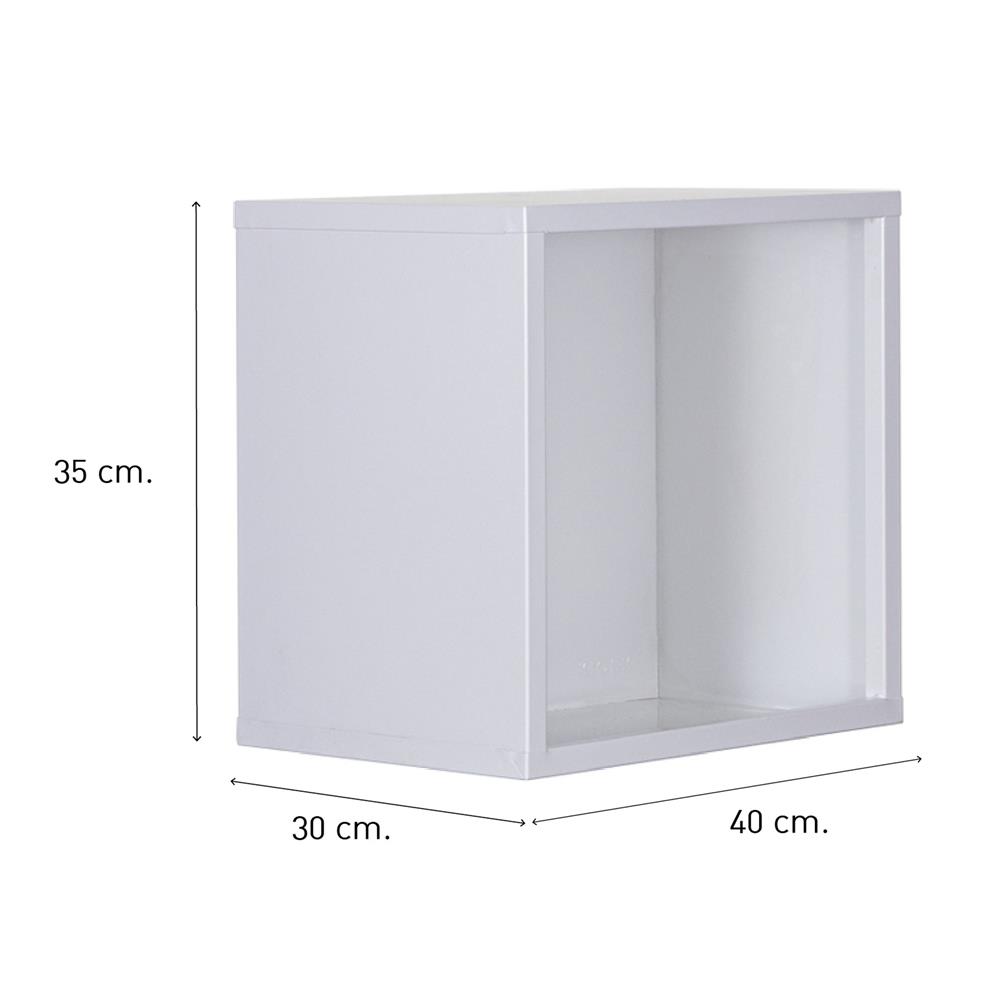 ตู้แขวนผนังเหล็ก KIOSK HO-40 WH สีขาว