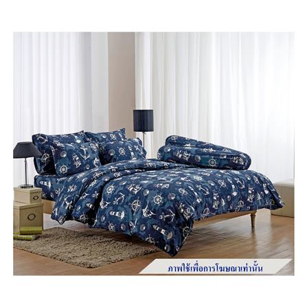ชุดผ้าปูที่นอน 6 ฟุต 5 ชิ้น FOUNTAIN PRINTED 70106-FT063