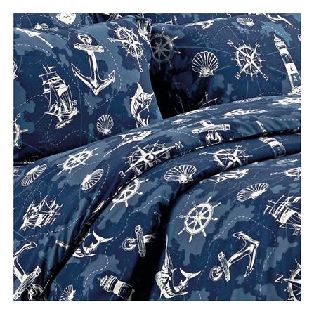 ชุดผ้าปูที่นอน 5 ฟุต 5 ชิ้น FOUNTAIN PRINTED 70107-FT063_1