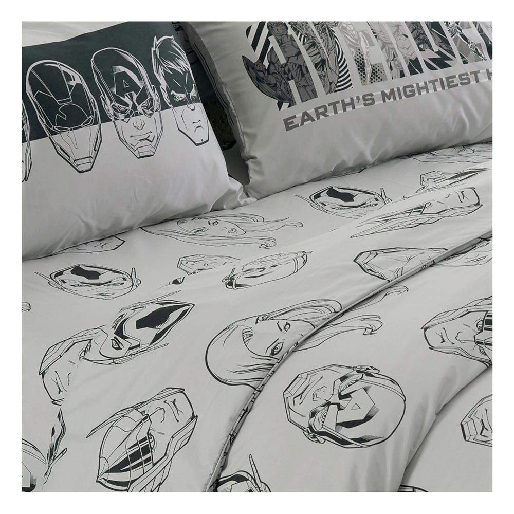 ชุดผ้าปูที่นอน 6 ฟุต 5 ชิ้น FOUNTAIN AVENGERS 70106-FTC127