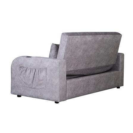 โซฟาเบด AS FURNITURE THANOS ผ้า สีเทา_4