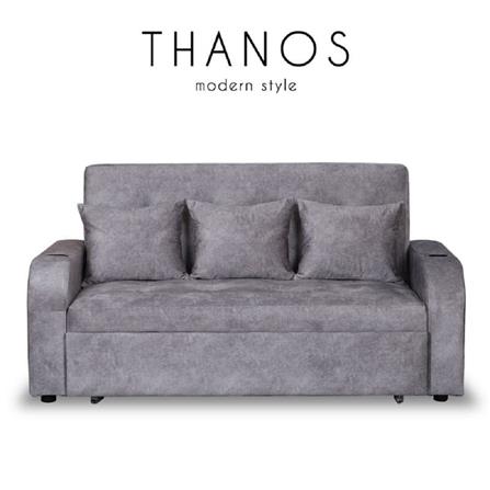 โซฟาเบด AS FURNITURE THANOS ผ้า สีเทา_6