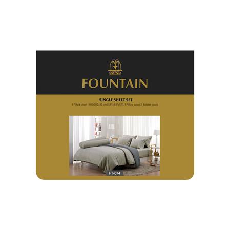 ชุดผ้าปูที่นอน 3.5 ฟุต 3 ชิ้น FOUNTAIN PRINTED 70105-FT074_3