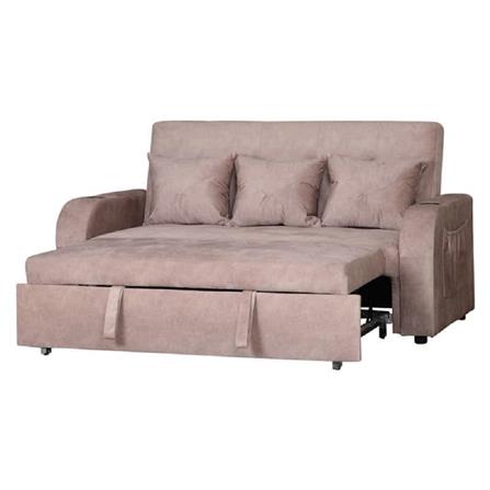 โซฟาเบด AS FURNITURE THANOS ผ้า สีครีม_1