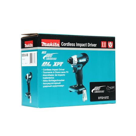 สว่านกระแทกไร้สาย (เฉพาะตัวเครื่อง) MAKITA DTD157Z 18 โวลต์_4
