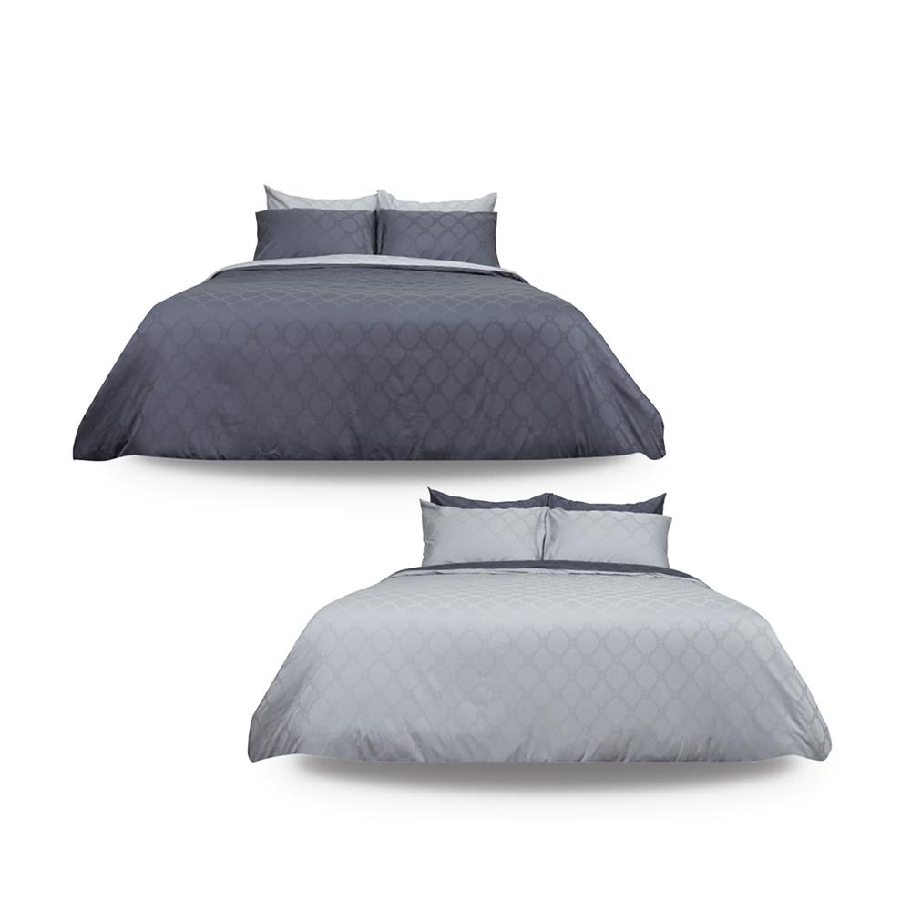 ปลอกผ้านวม SYNDA PATIOLA 70X90 นิ้ว สี GREY/LIGHT GREY