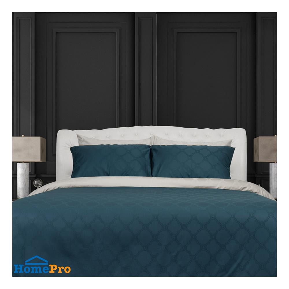 ปลอกผ้านวม SYNDA PATIOLA 70X90 นิ้ว สี GREEN/CREAM