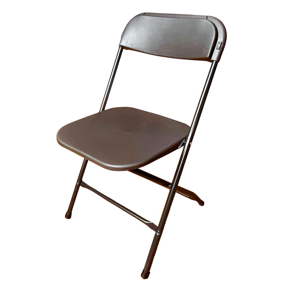เก้าอี้พับอเนกประสงค์ HDPE SPRING สีนํ้าตาลเข้ม