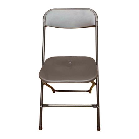 เก้าอี้พับอเนกประสงค์ HDPE SPRING สีนํ้าตาลเข้ม_1