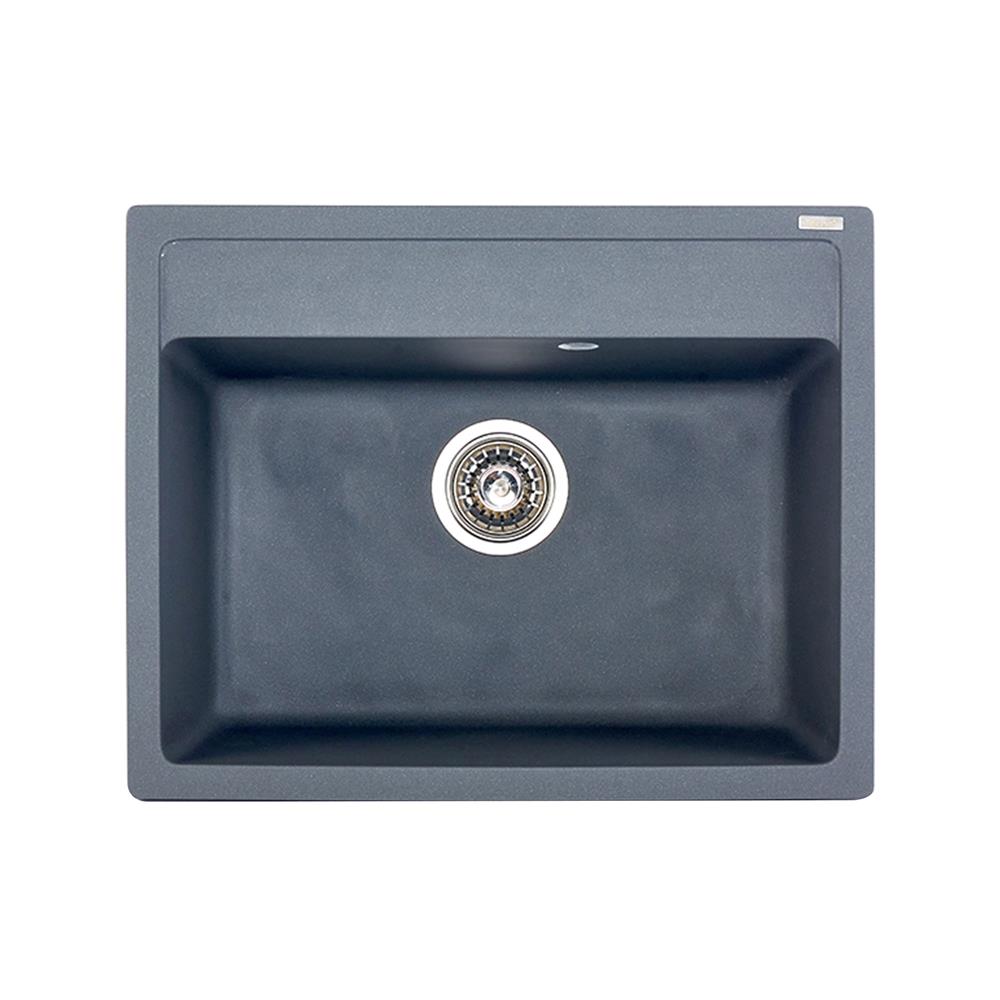 ซิงค์ฝัง 1 หลุม TECNOPLUS GIN 584621 สีเทา