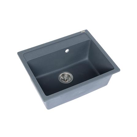 ซิงค์ฝัง 1 หลุม TECNOPLUS GIN 584621 สีเทา_1