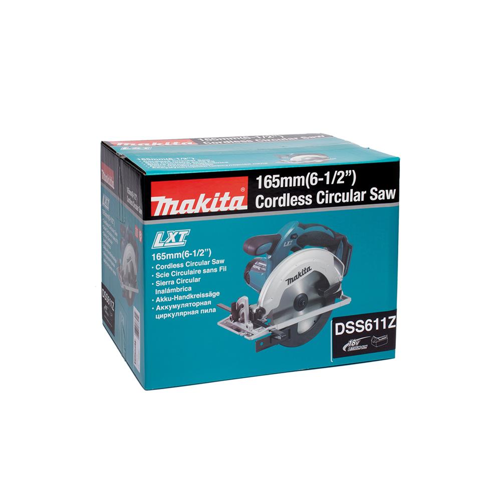 เลื่อยวงเดือนไร้สาย (เฉพาะตัวเครื่อง) MAKITA M011-DSS611Z 6 นิ้ว 18 โวลต์