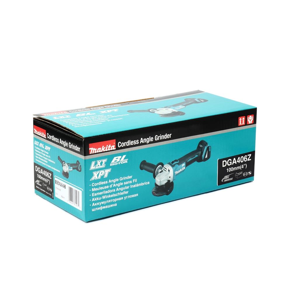เครื่องเจียรไร้สาย (เฉพาะตัวเครื่อง) MAKITA M011-DGA406Z 4 นิ้ว 18 โวลต์