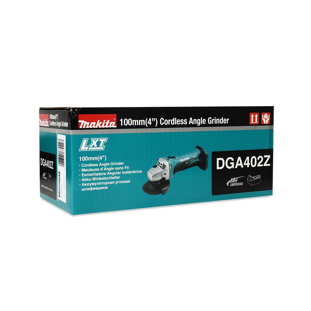 เครื่องเจียรไร้สาย (เฉพาะตัวเครื่อง) MAKITA M011-DGA402Z 4 นิ้ว 18 โวลต์