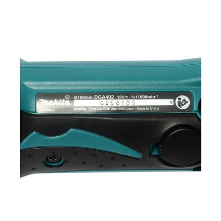 เครื่องเจียรไร้สาย (เฉพาะตัวเครื่อง) MAKITA M011-DGA402Z 4 นิ้ว 18 โวลต์_2