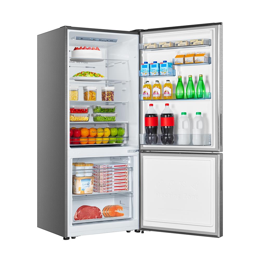 ตู้เย็น 2 ประตู HISENSE RB556N4TGN 14.7 คิว สีเงิน