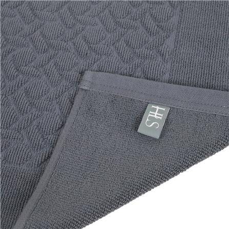 พรมขนหนู HOME LIVING STYLE BASKET 17X28 นิ้ว สีเทา_2