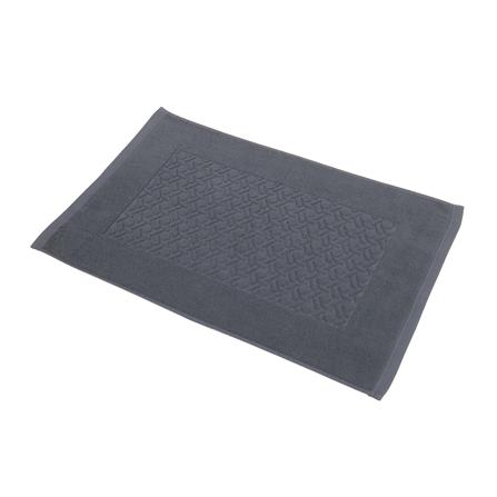 พรมขนหนู HOME LIVING STYLE BASKET 17X28 นิ้ว สีเทา_4