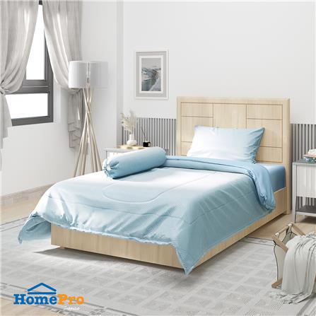 ชุดผ้าปูที่นอน 3.5 ฟุต 4 ชิ้น HOME LIVING STYLE NAMI สีเขียว_0