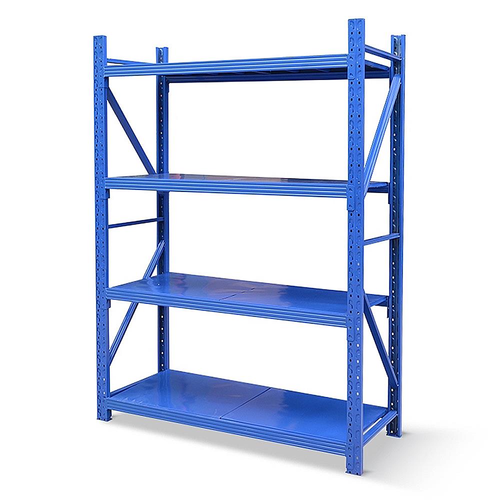 ชั้นวางของโล่ง 4 ชั้น EAZY TOOLS M150B สีน้ำเงิน