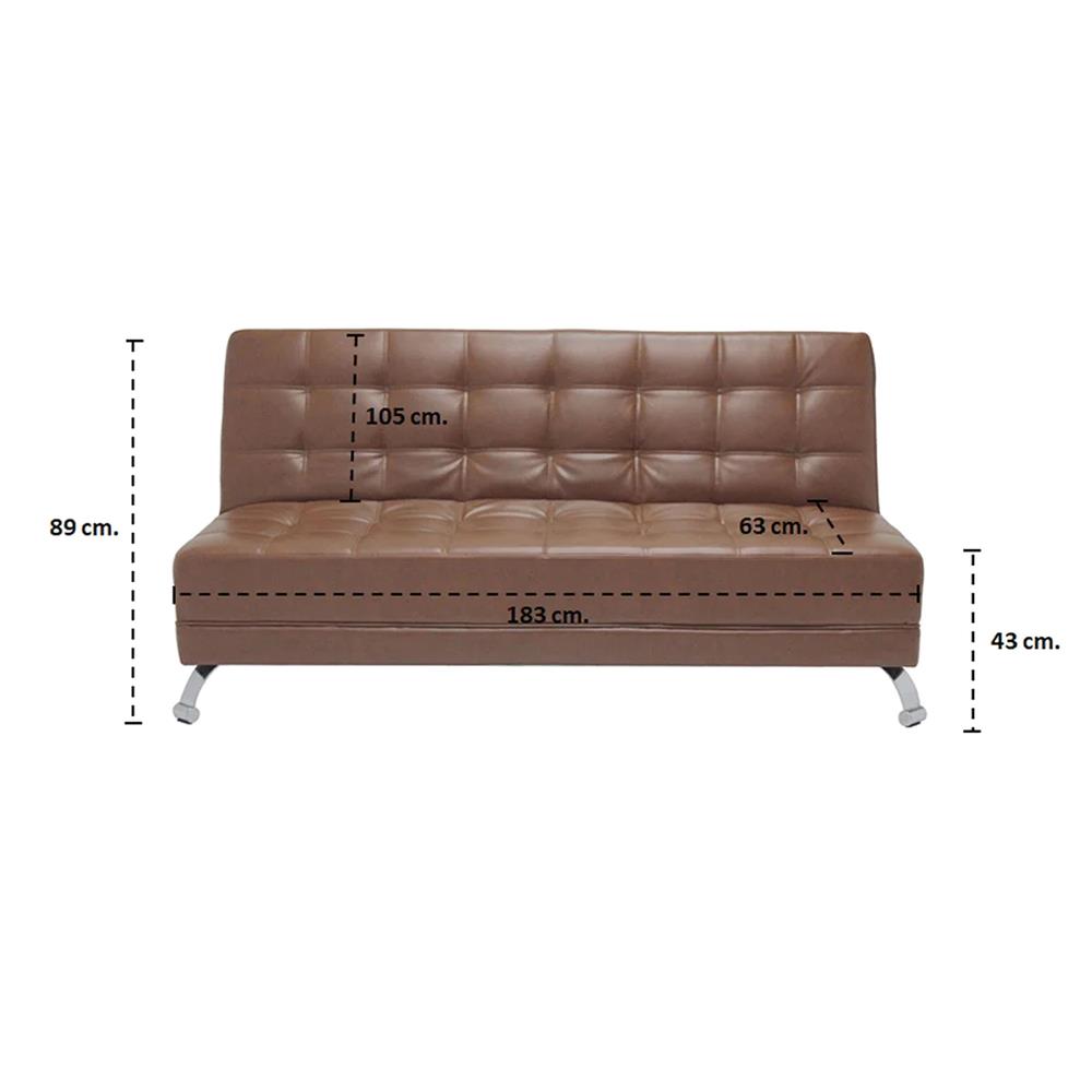 โซฟาเบด KONCEPT RICHMON สีน้ำตาลอ่อน