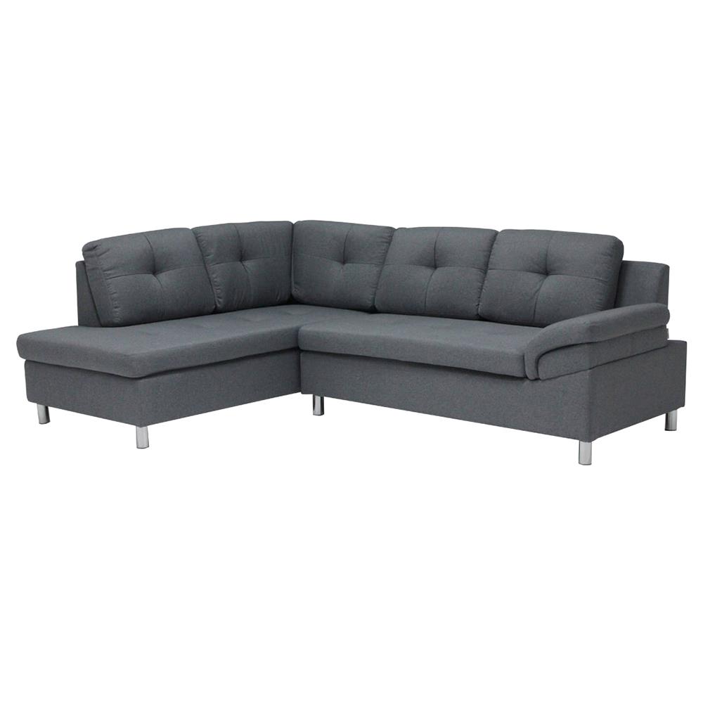 โซฟาเข้ามุมซ้าย KONCEPT TULIO สีเทา