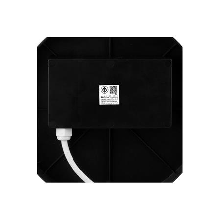 ไฟผนังภายนอก LED LUMAX 65-A0444 20 วัตต์ DAYLIGHT/COOL WHITE/WARM WHITE สีดำ_7