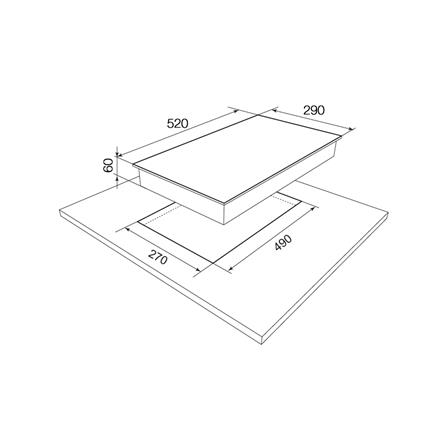 เตาฝังอินดักชั่น MEX VSB532 30 ซม._2