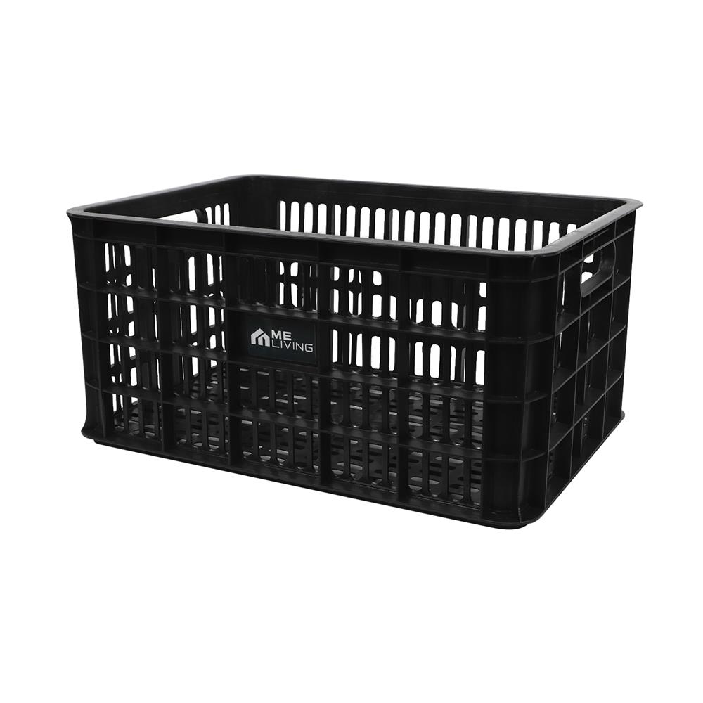 ลังพลาสติก ME LIVING DD 50x35.5x24 ซม. สีดำ